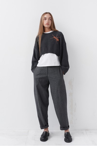 Штани сірі меланж (БР 83)